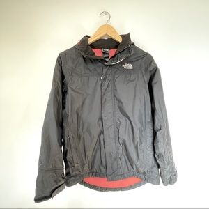 North Face fleece-lined  raincoat